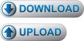 Download and upload buttons