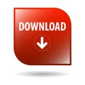 Download web button Royalty Free Stock Photo