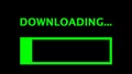 Downloading progress bar simple start