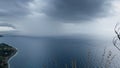 Downpour Cloudburst heads towards the coast