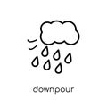 Downpour icon from Weather collection.