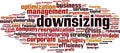 Downsizing word cloud