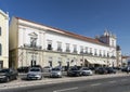 Downtowm figueira da foz city central street in portugal