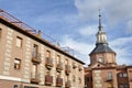 Downtown of Alcala de Henares, Madrid (Spain) Royalty Free Stock Photo
