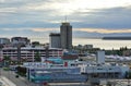 The downtown Anchorage skyline