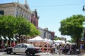 Downtown Austin Texas during a festival