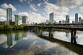 Downtown Austin Texas skyline Royalty Free Stock Photo