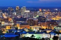 Downtown Birmingham Skyline Royalty Free Stock Photo