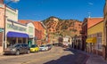 Downtown Bisbee in the Mule Mountains of southern Arizona Royalty Free Stock Photo