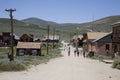 Downtown Bodie Royalty Free Stock Photo