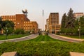 Downtown Boise, Idaho, in summer