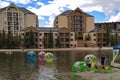 Downtown Breckenridge, Colorado in summer