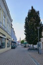 Downtown of Bruck an der Leitha Royalty Free Stock Photo