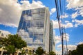 Downtown Buckhead cityscape glass skyscrapers