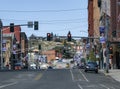 Downtown Butte towards Historical District