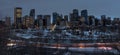 Downtown Calgary Alberta at night