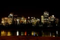 Downtown Calgary at night