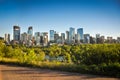 Downtown Calgary skyline Royalty Free Stock Photo