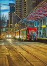 Downtown Calgary transit system