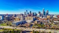 Downtown Charlotte, North Carolina, USA Skyline Royalty Free Stock Photo