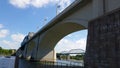 Downtown Chattanooga Tennessee under bridge