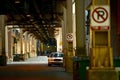 Downtown Chicago Alley Royalty Free Stock Photo