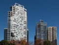 Downtown Chicago Apartment Buildings Royalty Free Stock Photo