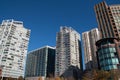 Downtown Chicago Apartment Buildings Royalty Free Stock Photo