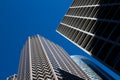 Downtown Chicago Modern and Old Buildings Cityscape Royalty Free Stock Photo