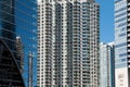 Downtown Chicago Skyscraper Buildings Royalty Free Stock Photo