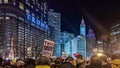 LGBTQ Anti-Trump Protest at Trump Tower in Chicago