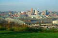 Downtown Cincinnati Ohio Royalty Free Stock Photo