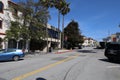 Downtown in city of Millbrae California