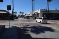 Downtown in city of Millbrae California