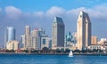 Downtown San Diego, California USA. Royalty Free Stock Photo