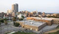 Downtown City Skyline Omaha Nebraska Midwest Urban Landscape Royalty Free Stock Photo