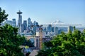 Downtown cityscape view of seattle washington