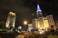 Downtown Cleveland Ohio Royalty Free Stock Photo