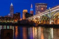 Downtown Cleveland Skyline