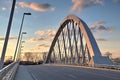 Downtown Columbus, Main Street Bridge Royalty Free Stock Photo