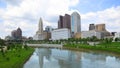 Downtown Columbus,Ohio by Scioto river