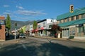 Downtown Creston BC, Canada. Royalty Free Stock Photo