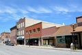 Downtown Creston Iowa Royalty Free Stock Photo