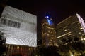 Downtown Dallas at night Royalty Free Stock Photo