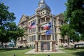 Downtown Denton Courthouse Royalty Free Stock Photo