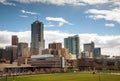 Downtown Denver cityscape Royalty Free Stock Photo