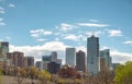 Downtown Denver cityscape Royalty Free Stock Photo