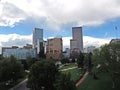 Downtown Denver Colorado City Skyline