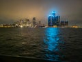 Downtown Detroit, Michigan at night Royalty Free Stock Photo