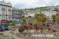 Downtown in the Devon seaside resort of Dawlish UK